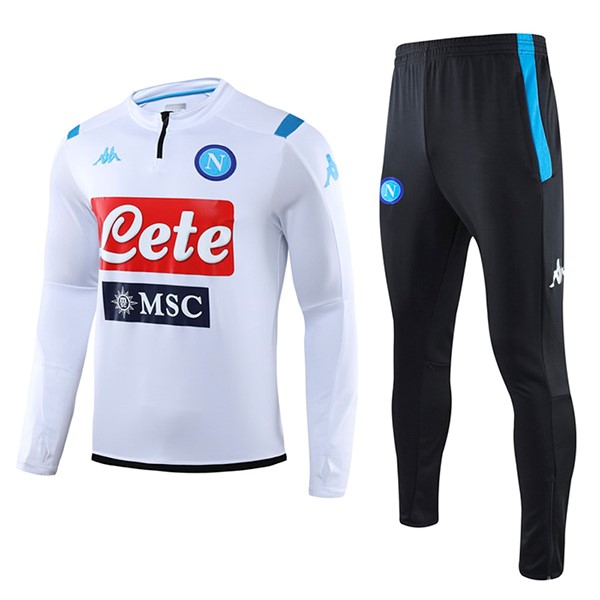 Chandal Napoli 2019-2020 Blanco Negro